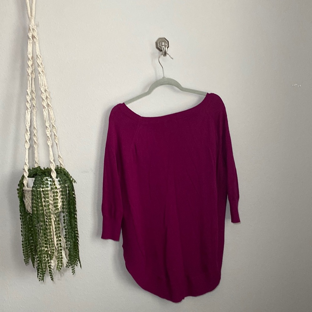 EXPRESS - PURPLE SWEATER - Picture 6 of 7